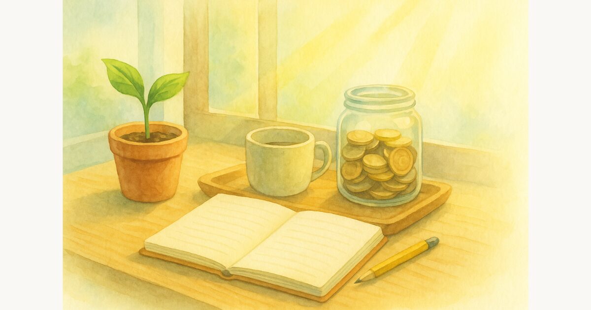 暮らしの整えごと｜心とお金をやさしく見つめる小さな習慣